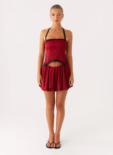 Pacific Mini Dress - Red