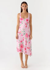 Fedde Midi Dress - Petal Soleil