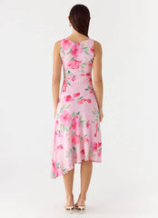 Fedde Midi Dress - Petal Soleil