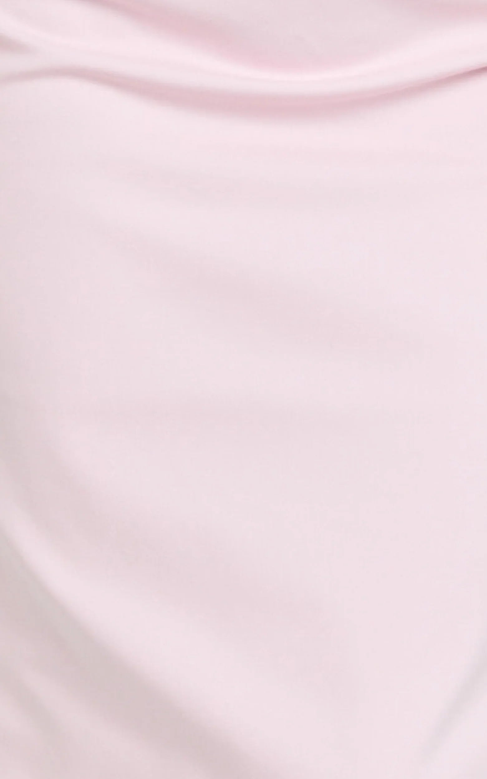 Karlie Midi Dress - One Shoulder Fitted Dress in Pink